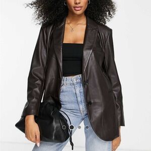 Leather jacket
